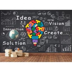 Innovatief Perspectief 3D Fotobehang - Gelijmde